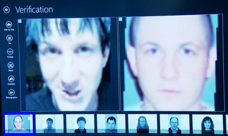 Calgary police gave the media a demonstration Monday on how the new facial recognition software works.