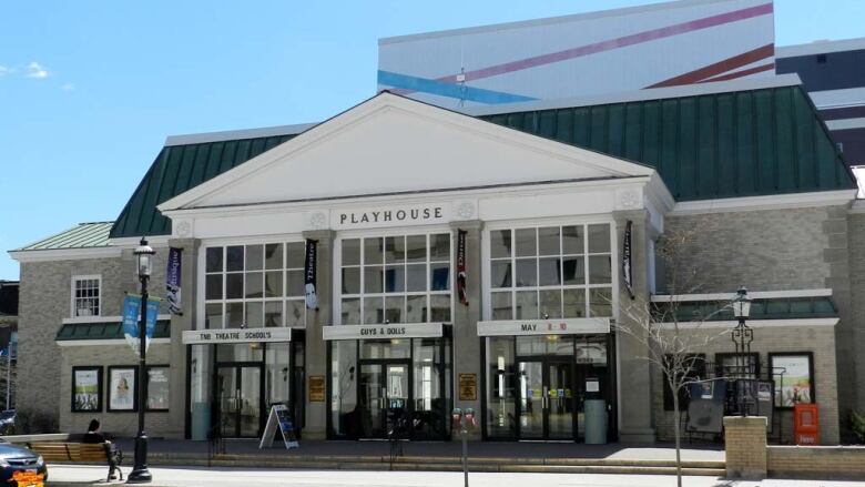 Ariel view of Fredericton Playhouse