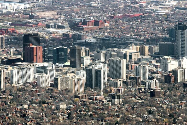 A city landscape of Hamilton.