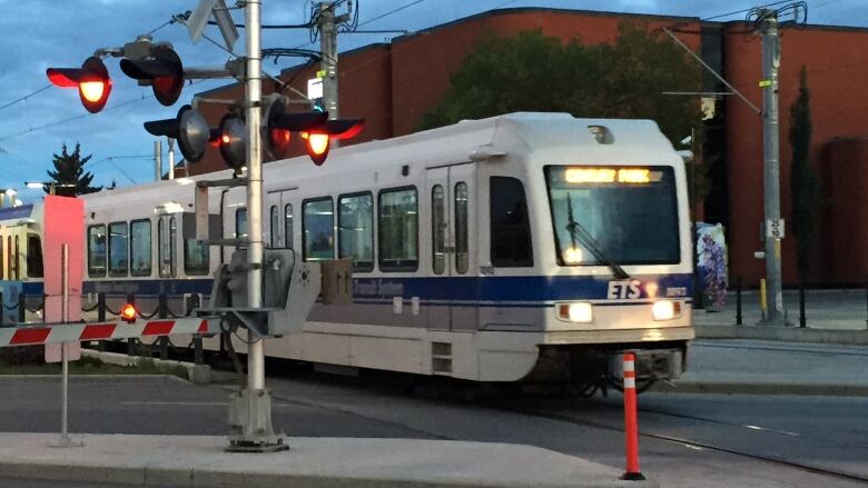 A LRT train