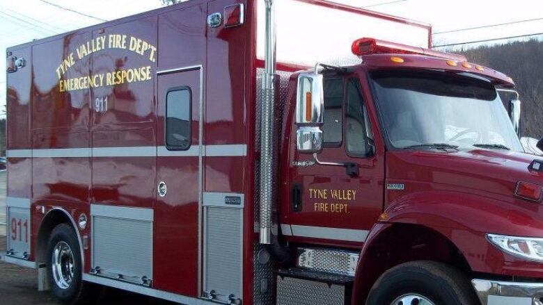 A Tyne Valley Fire Department truck.