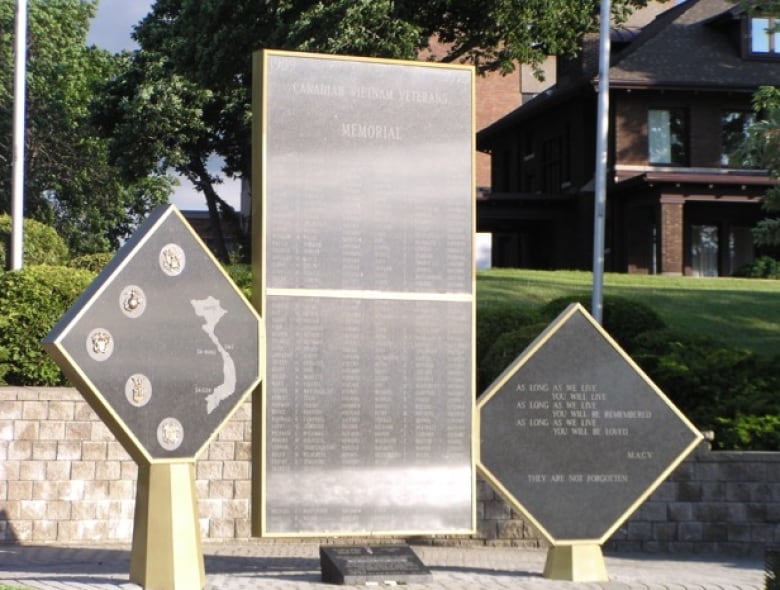 Picture of memorial in Windsor, ON