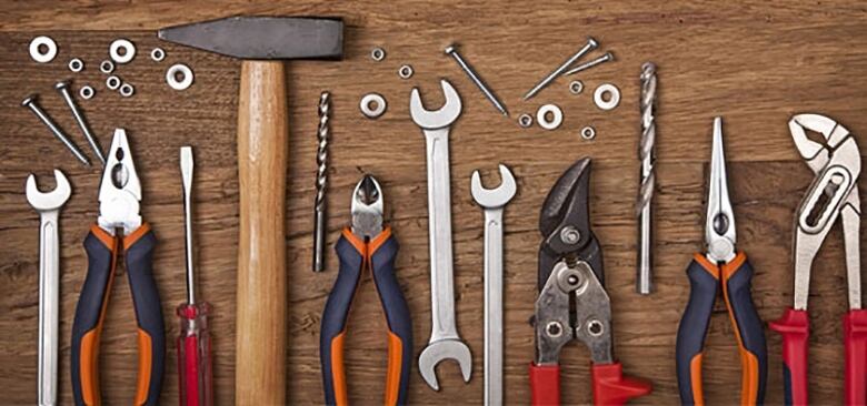 Assortment of tools.