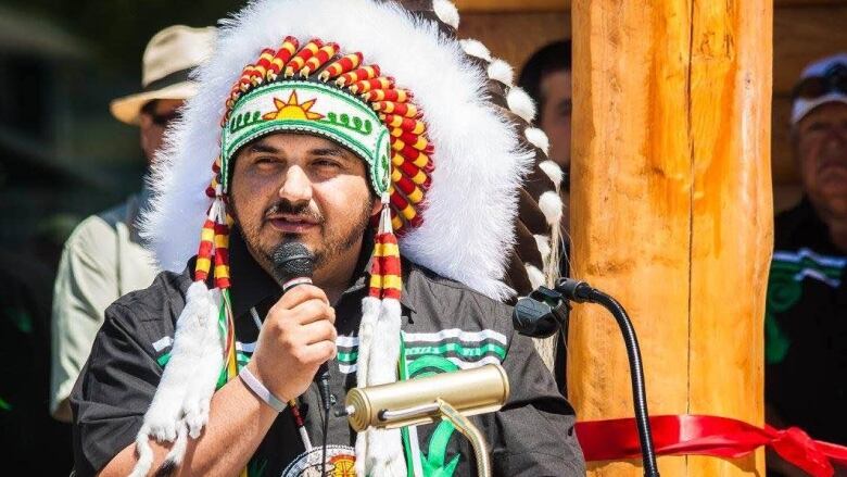 Tobique First Nation Chief Ross Perley