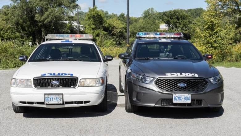 TPS grey cruiser side by side with TPS white cruiser