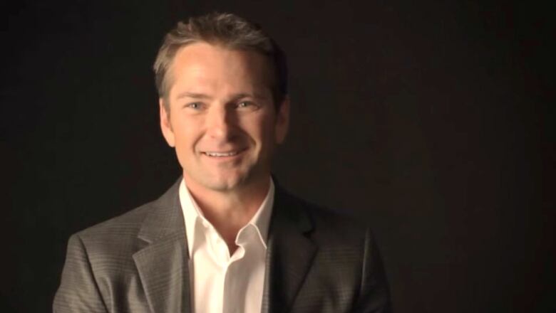 Retail analyst Doug Stephens is pictured in front of a black background.