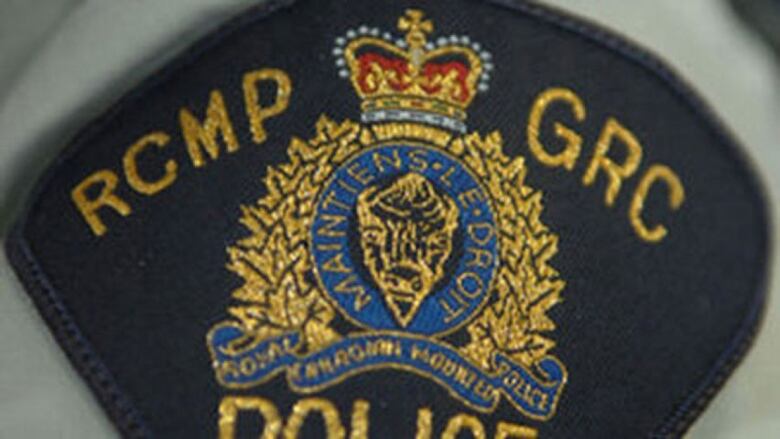 An RCMP badge