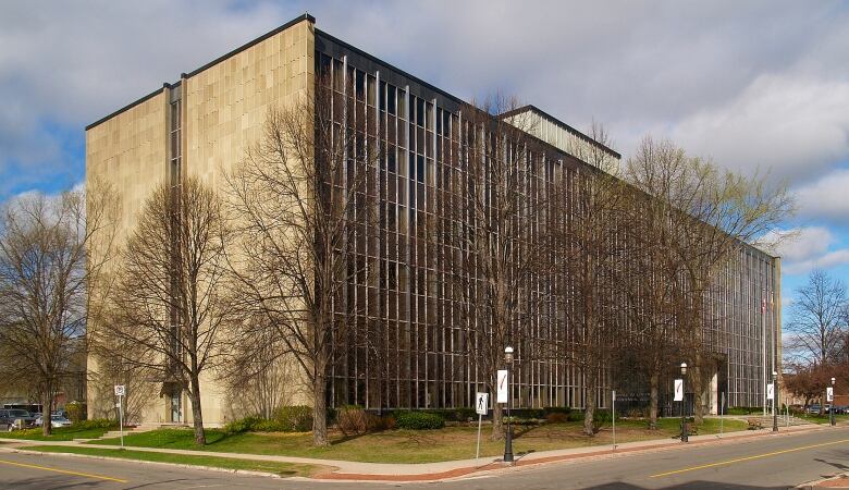 The Centennial Building in downtown Fredericton.