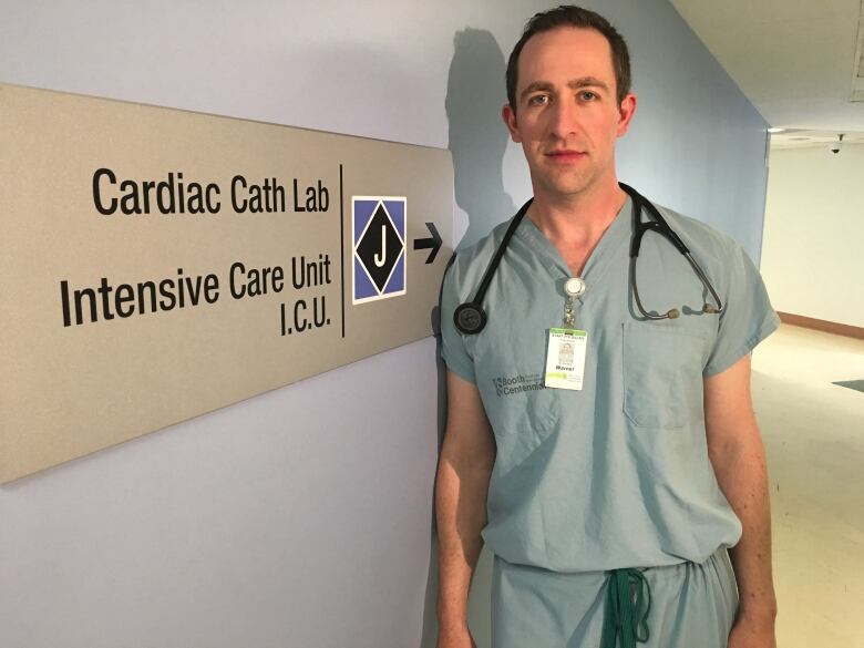 Dr. Michael Warner, medical director of critical care at Toronto's Michael Garron Hospital. 