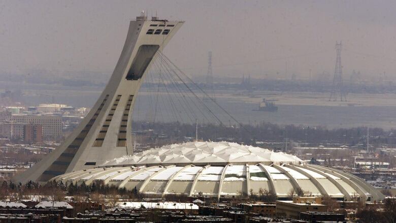 View of Olympic Stadium