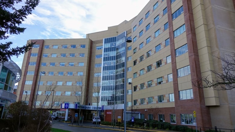 the outside of Royal Jubilee Hospital in Victoria, B.C.