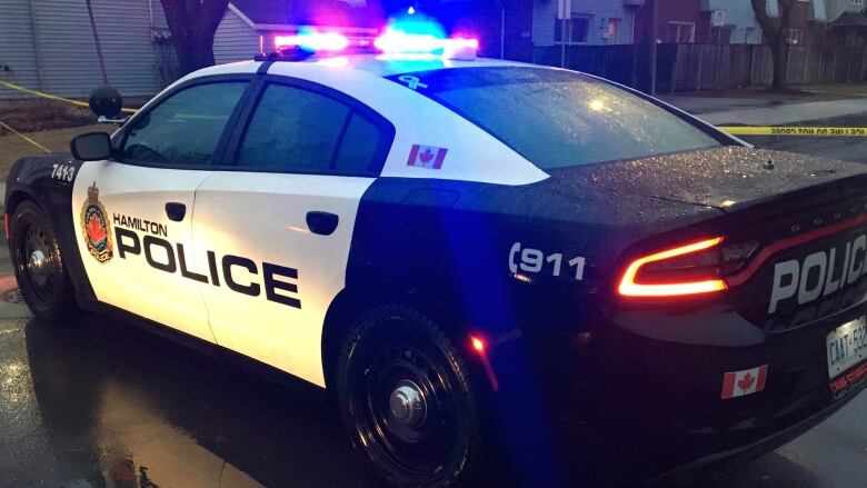 Hamilton police car. 