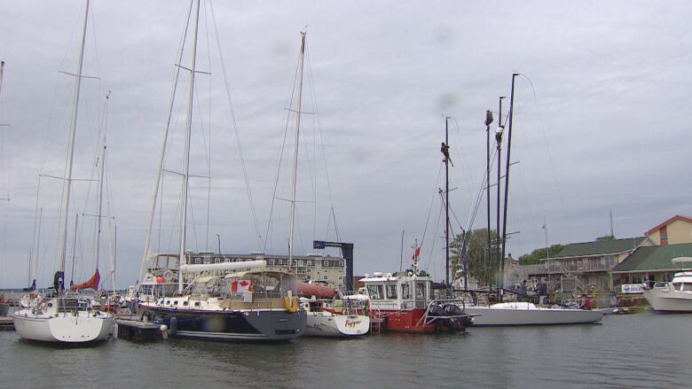 A view of the Charlottetown Yacht Club.