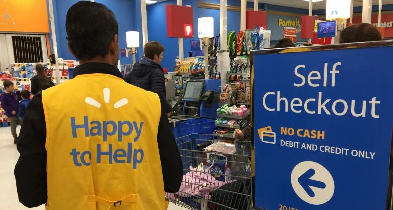 Walmart Canada self-checkout