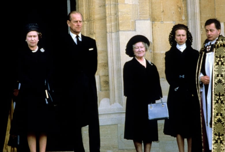 Members of the Royal Family in 1986