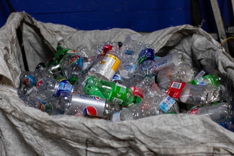 plastic bottles