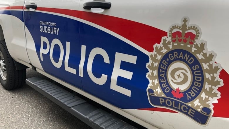 Police car with Greater Sudbury police