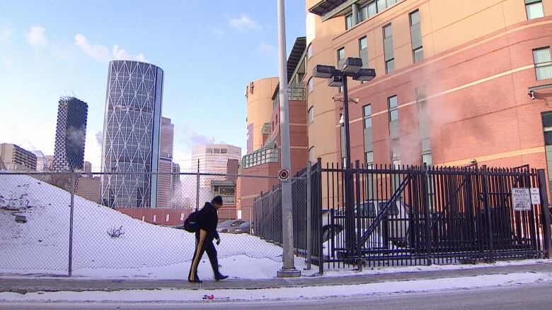 Executive director of the Calgary Drop-In Centre Sandra Clarkson says that while they try to keep the area safe, they can't guarantee that predatory dealers aren't near the building. 