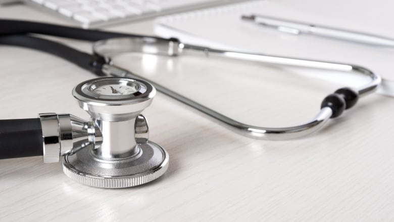 stethoscope on a table