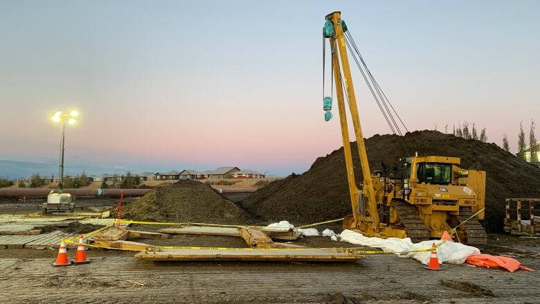 A piece of pipeline equipment.