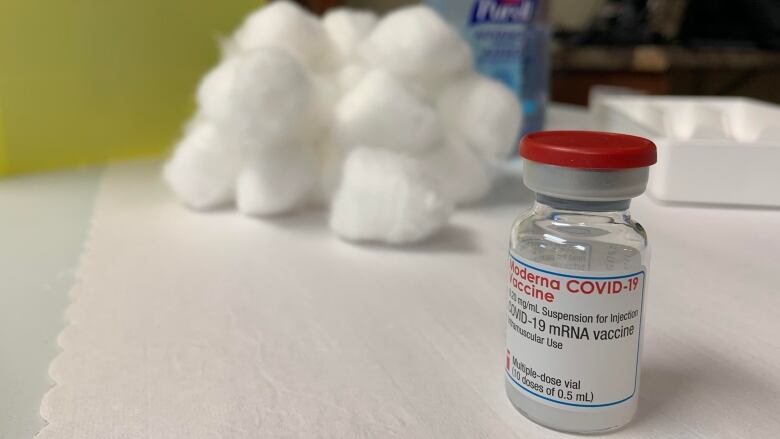 The Moderna vaccine against COVID-19 is being administered on Prince Edward Island for the first time.