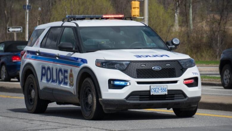 An Ottawa police vehicle in April 2021.