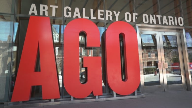 The front doors of the AGO