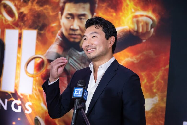 Actor Simu Liu attends the Canadian premiere of Shang-Chi