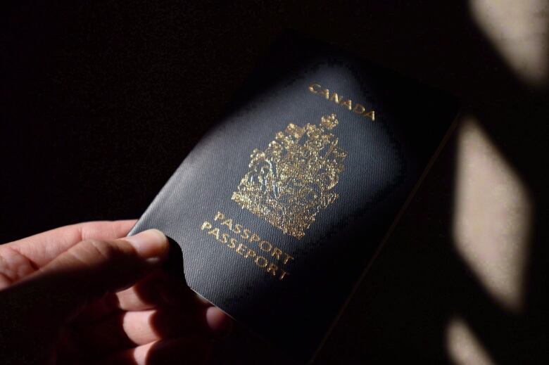 A Canadian passport