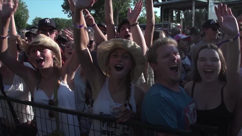 Concert goers celebrate at Rock the Park in this 2016 image. This year's edition of the concert saw a volunteer quit after she learned the venue would only be supplying patrons water at $5 a bottle. 