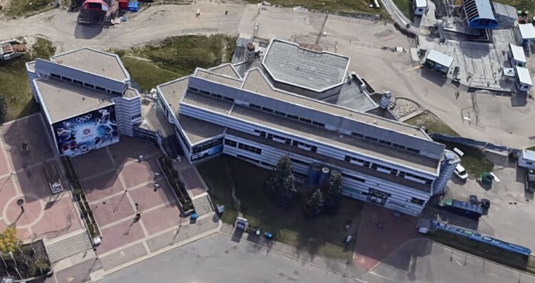 A large complex at the base of the ski hill at Canada Olympic Park is pictured. The day lodge at Canada Olympic Park opened in 1987. It's getting a major upgrade that will cost up to $43 million.