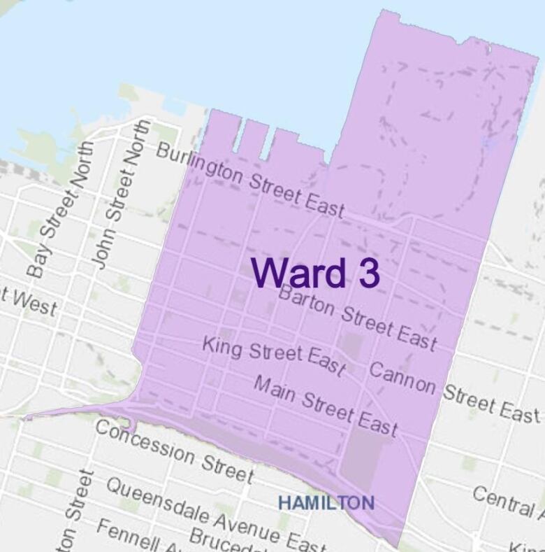 A map of Ward 3