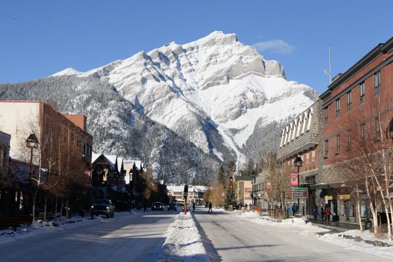 The Town of Banff has a limited footprint where development can occur. 