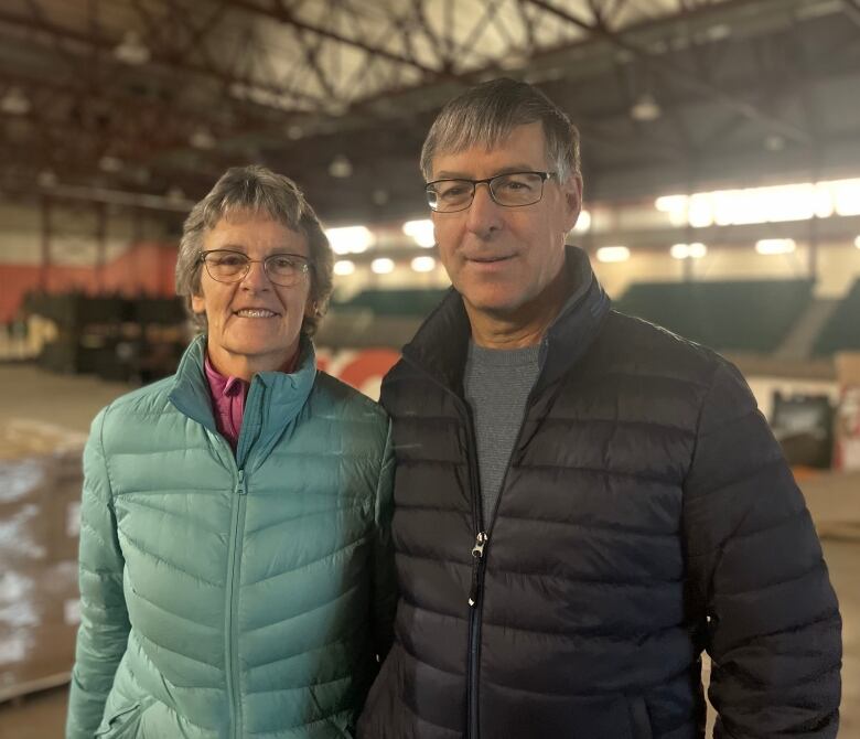 Dr. Gina and Steve Deveaux have been running the Cape Breton Sledgehammers hockey team for 11 years. 