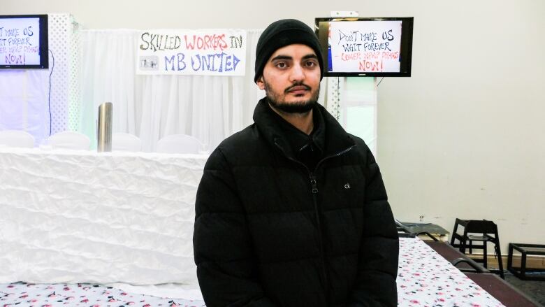 A man, Ashish Kumar, poses for a photo.