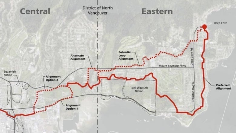 The Spirit Trail is a plan to link all three North Shore municipalities through an accessible greenway, but only the City of Vancouver has its section fully completed. 