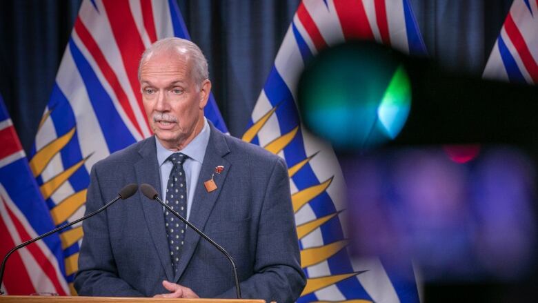 Former BC Premier John Horgan photographed on October 25, 2022 in Victoria.