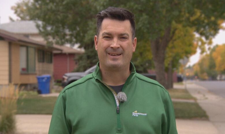 In Oct. 2020, Derek Meyers welcomed a CBC crew to follow him door-knocking in Regina Walsh Acres.