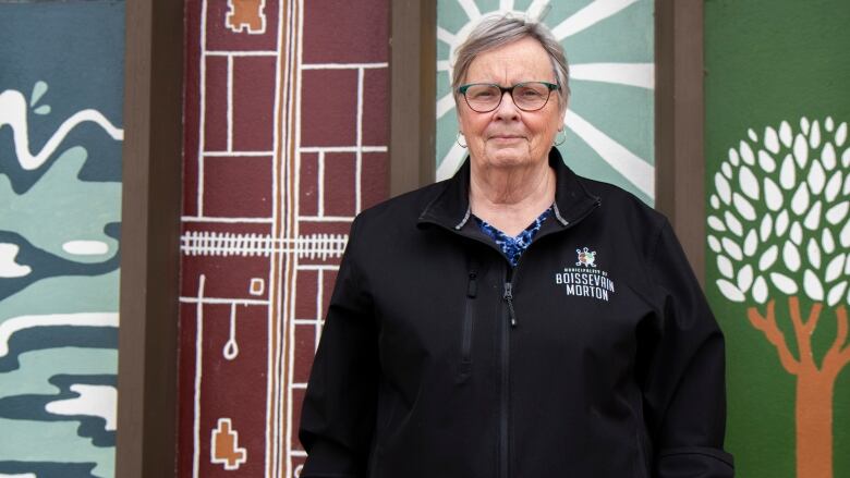 A councillor for a rural Manitoba community is photographed wearing a black jacket.