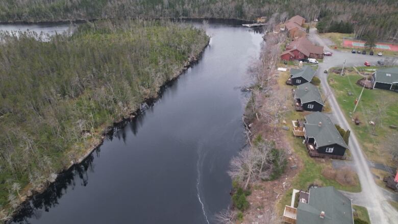 the Liscomb River 