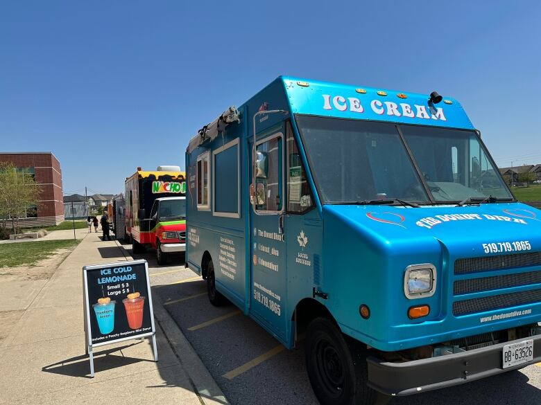 Members of the London Food Truck Association park together outside schools and outdoor events from April to the end of fall. 