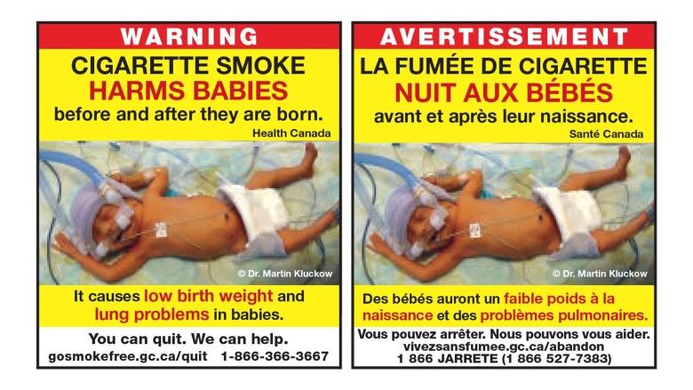 Health Canada has announced new warning labels on cigarette packaging in an effort to deter new smokers, encourage quitting and reduce tobacco-related deaths.