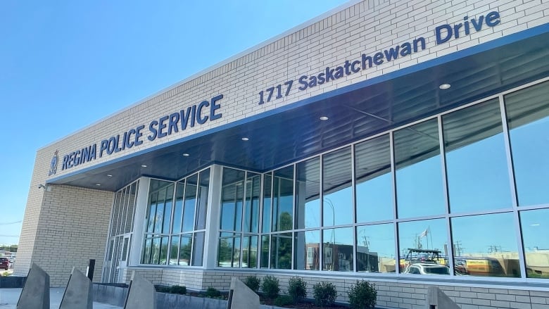 The new entrance to the headquarters of the Regina Police Service is now open to the public.