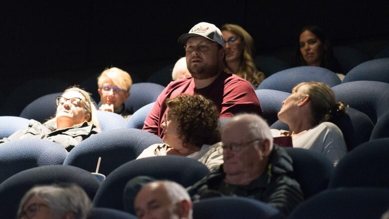 Audiences enjoy a screening at the 34th Cinfest Sudbury International Film Festival in 2022. 