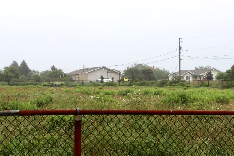 A baseball diamond located next to an elementary school will be the location where modular classrooms are installed in New Waterford, N.S.