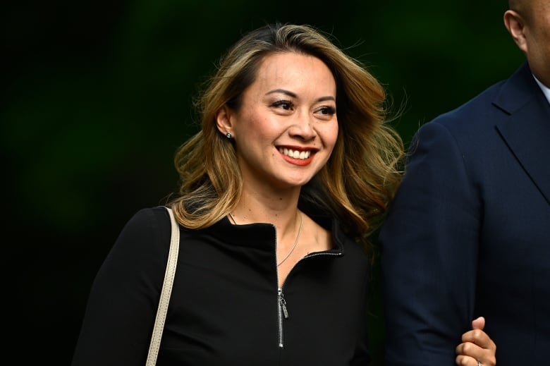 Mississauga-Streetsville MP Rechie Valdez arrives for a cabinet swearing-in ceremony at Rideau Hall in Ottawa, Wednesday, July 26, 2023. 