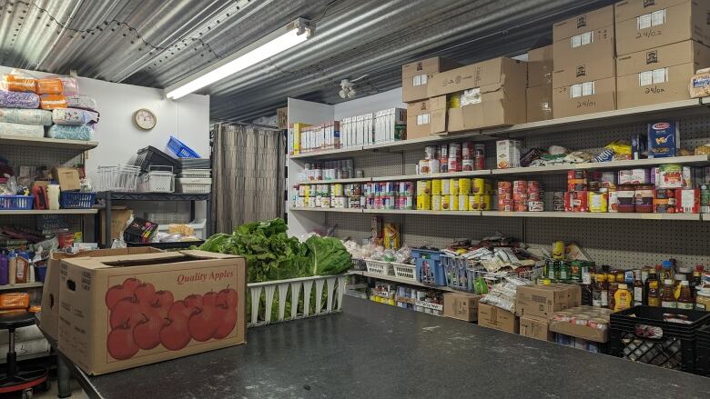 The Casselman food bank.