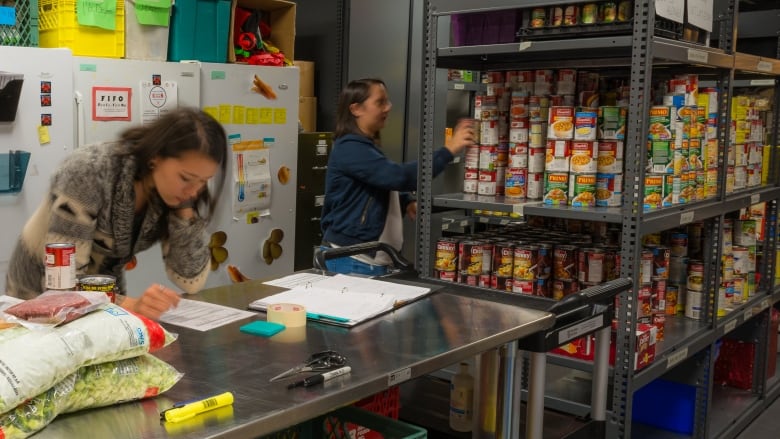 The University of Calgary Students Unions Food Bank is seeing heightened demand for food this year, especially from international students.