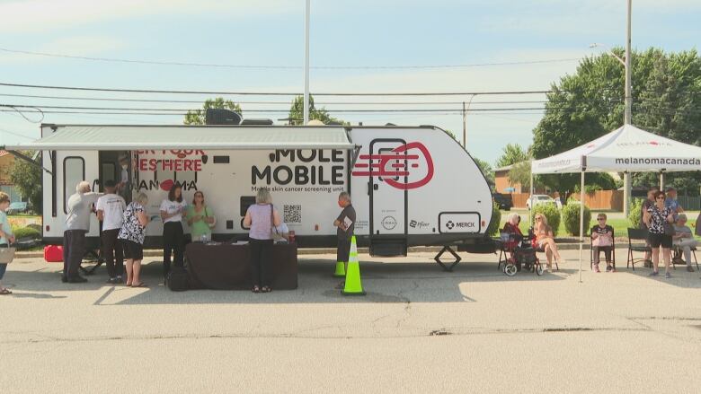 The mole mobile skin cancer screening unit on wheels will be visiting major Canadian cities with long wait times to see a dermatologist,  undeserved communities, rural and indigenous regions to help speed up the time to diagnosis. 