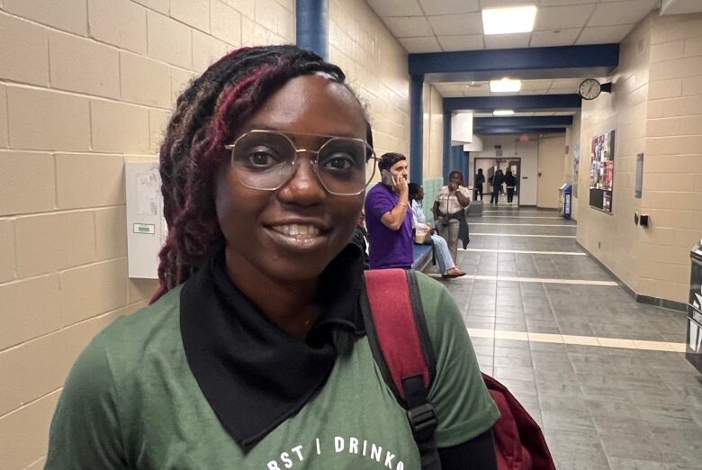 KesienaDedekuma, an international student at Fanshawe College from Nigeria, had to spend above her budget to rent a room in a shared apartment but said it was the best she could find. 